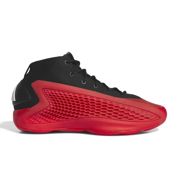 Adidas Anthony Edwards 1 Unisex Basketball Shoes Red Black IG6669 NEW - Picture 1 of 10